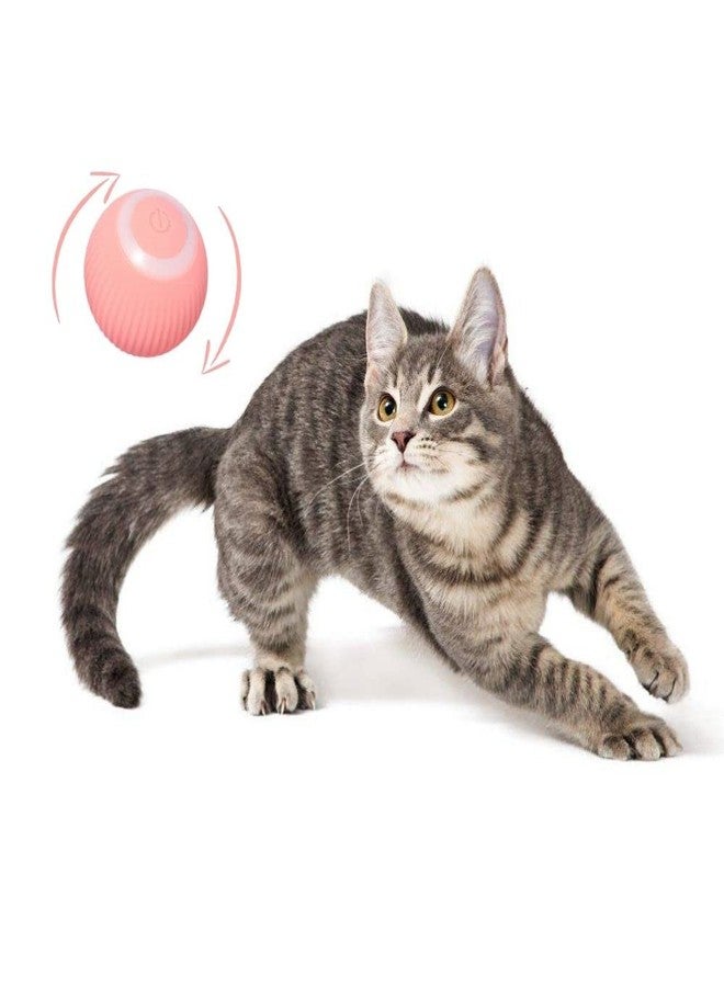 Petgravity Rechargeable LED Cat Toy Ball - 360° Rotating Interactive Play - Smart Charging & LED Lights for Endless Feline Fun - Ideal for Indoor Cats and Kittens! - Image 2